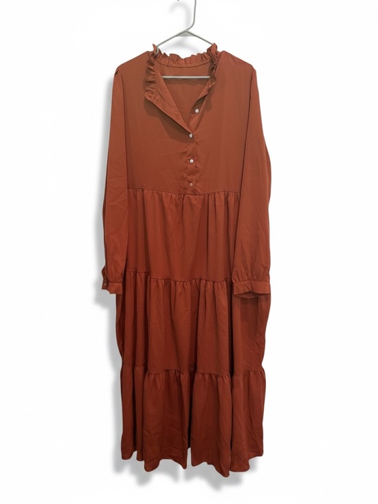 Source Unknown Dresses & Skirts - Women's Ruffle Tiered Maxi Dress - Rust